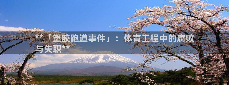 谈球吧黑款不：**「塑胶跑道事件」：体育工程中的腐败