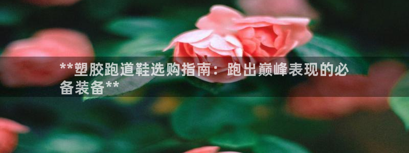 谈球吧(中国)官方网站：**塑胶跑道鞋选购指南：跑出巅峰表现的必
备装备**