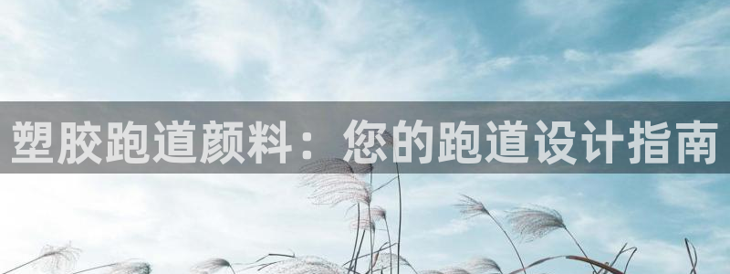 谈球吧平台app：塑胶跑道颜料：您的跑道设计指南