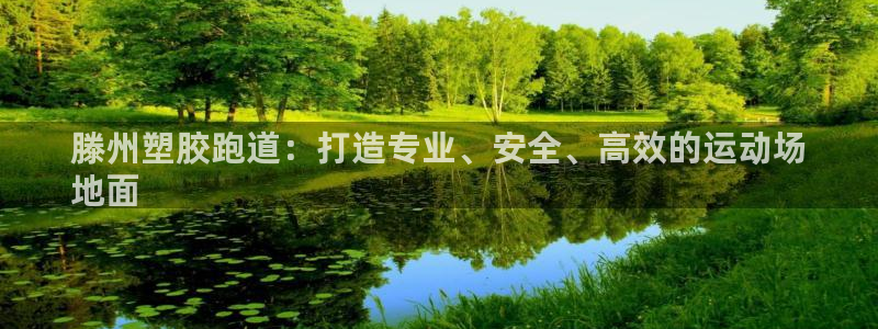 谈球吧登录：滕州塑胶跑道：打造专业、安全、高效的运动场
地面