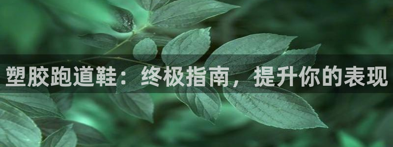 谈球吧真人：塑胶跑道鞋：终极指南，提升你的表现