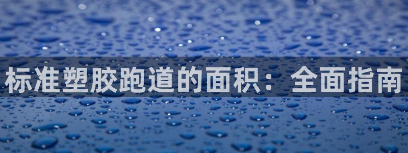 谈球吧体育app下载中心官方最新版：标准塑胶跑道的面积：全面指南