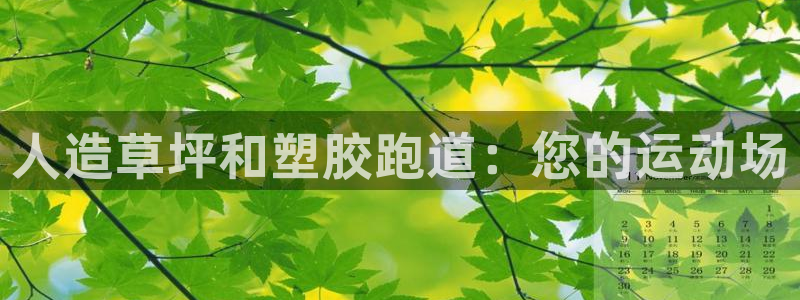 谈球吧APP开元：人造草坪和塑胶跑道：您的运动场