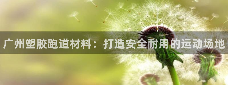 谈球吧app体育下载：广州塑胶跑道材料：打造安全耐用的运动场地