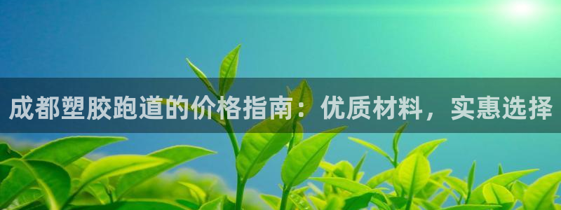 谈球吧app赛事分析在哪里看到：成都塑胶跑道的价格指南：优质材料，实惠选择