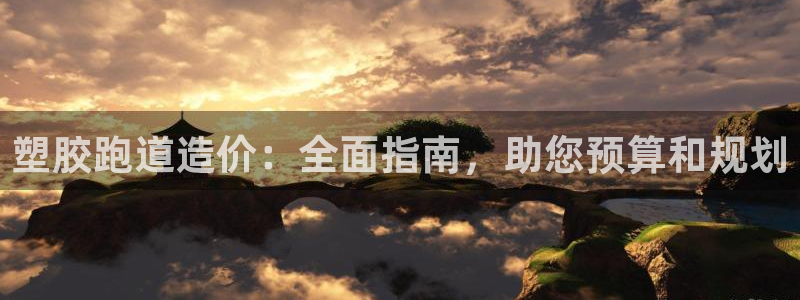 谈球吧官网在线入口手机版：塑胶跑道造价：全面指南，助您预算和规划
