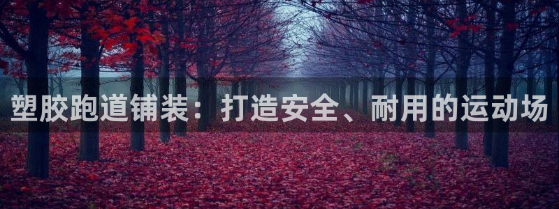 谈球吧红包激活码：塑胶跑道铺装：打造安全、耐用的运动场