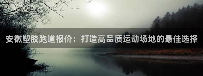 谈球吧app赛事分析报告模板：安徽塑胶跑道报价：打造