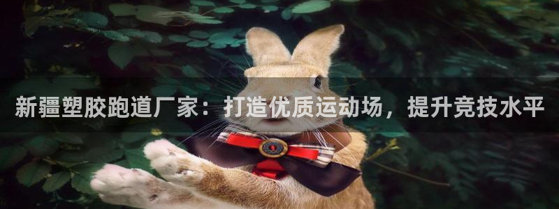 谈球吧体育app官网：新疆塑胶跑道厂家：打造优质运动
