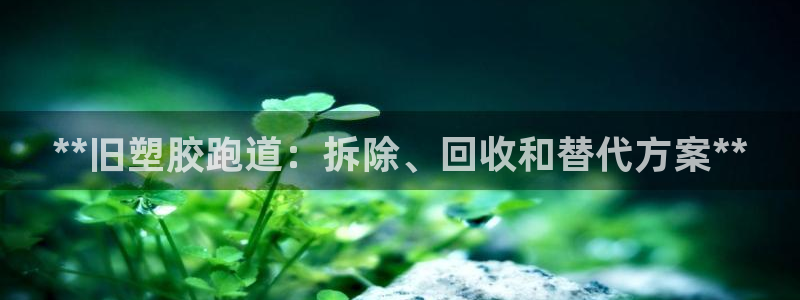 谈球吧的聊天软件下载：**旧塑胶跑道：拆除、回收和替代方案**