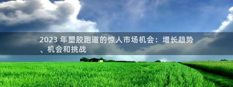 谈球吧与普通平台对比：2023 年塑胶跑道的惊人市场机会：增长趋势
、机会和挑战