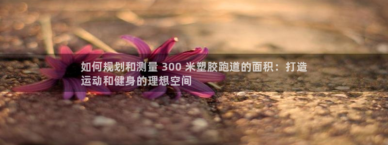 谈球吧平台正规吗可信吗：如何规划和测量 300 米塑