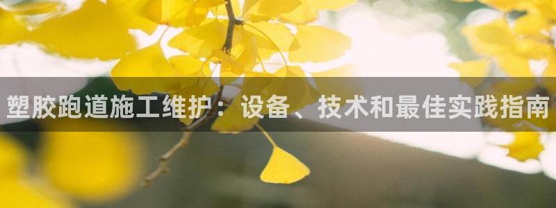 谈球吧官网在线入口免费观看高清版：塑胶跑道施工维护：